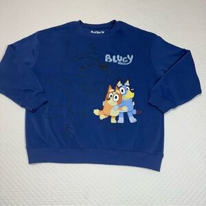Bluey Graphic Sweatshirt Sz L